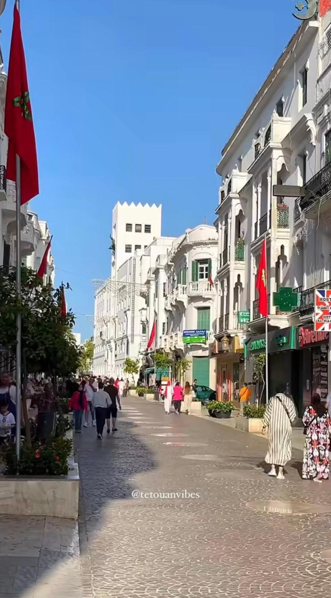 Joli Appart Avec Terrasse Au Centre Ville Tétouan Εξωτερικό φωτογραφία